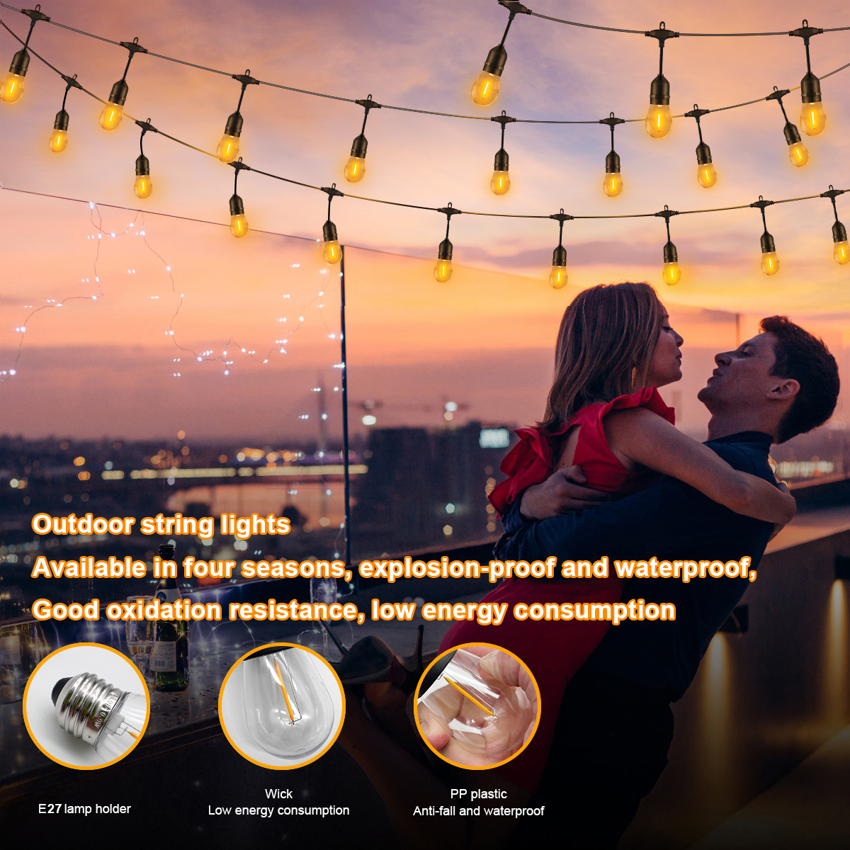 HCP090 S14合规圆线高压灯串